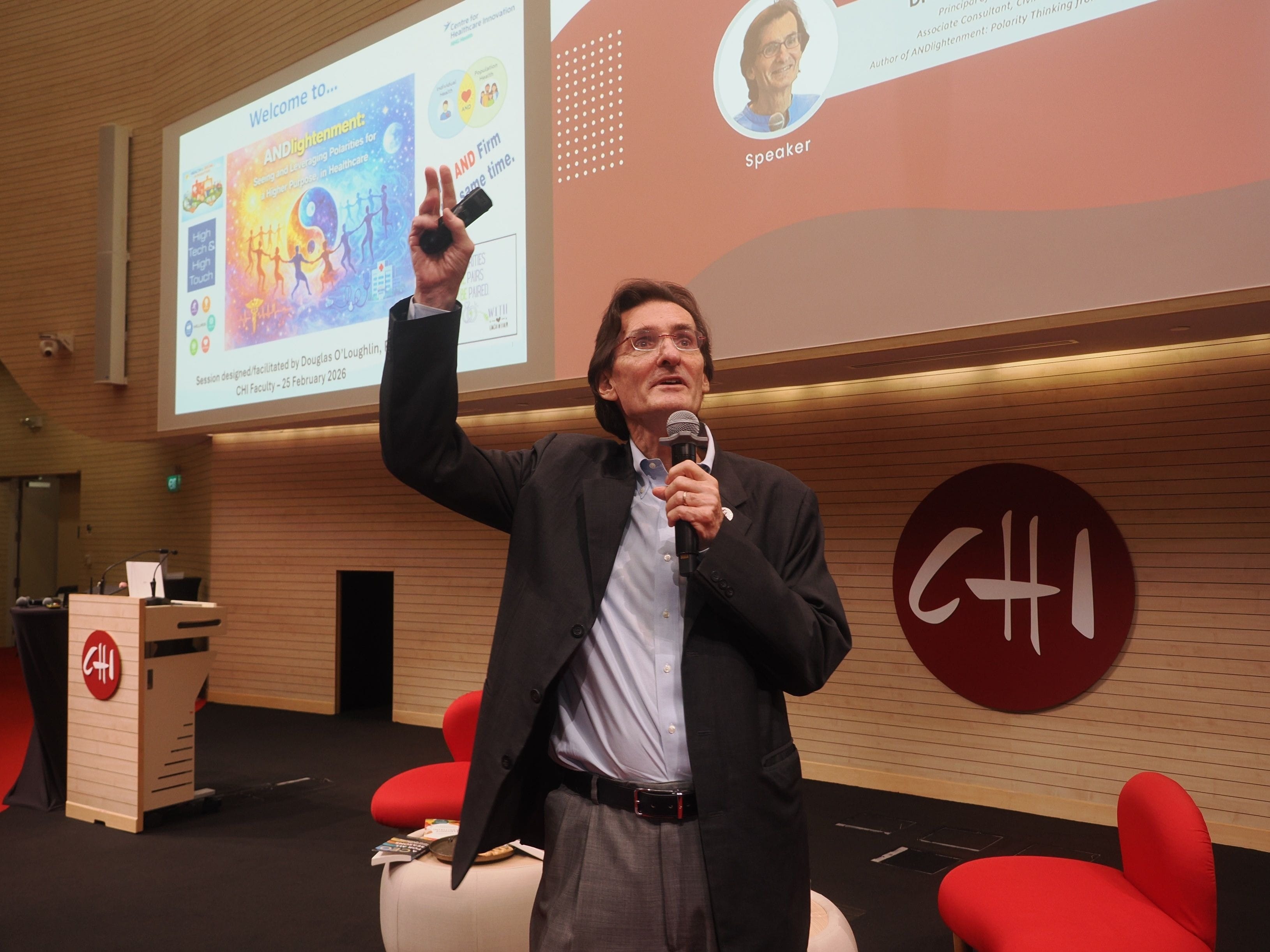 CHI's latest masterclass was conducted by Dr Douglas O'Loughlin, Associate Consultant at the Civil Service College (CSC).